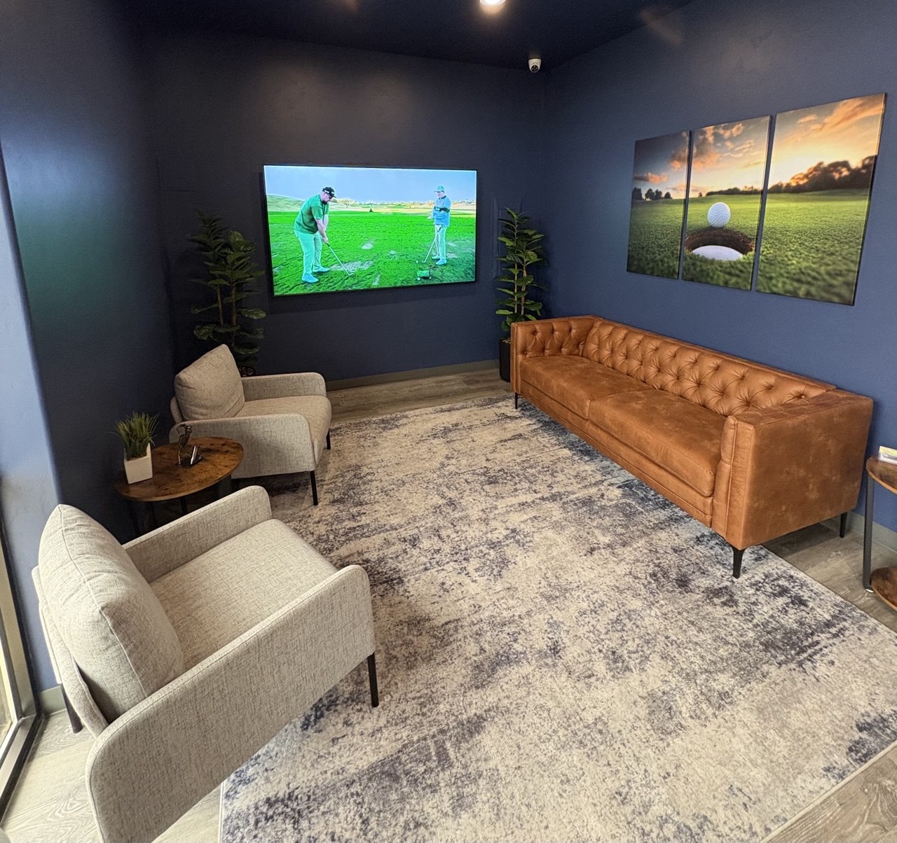 Crushers lounge area